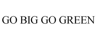 GO BIG GO GREEN