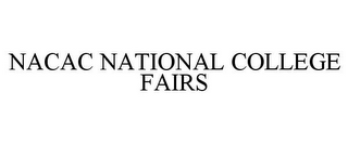 NACAC NATIONAL COLLEGE FAIRS