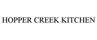 HOPPER CREEK KITCHEN