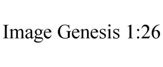 IMAGE GENESIS 1:26