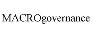 MACROGOVERNANCE