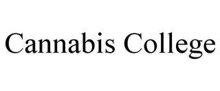 CANNABIS COLLEGE