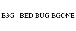 B3G BED BUG BGONE