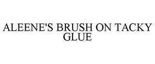 ALEENE'S BRUSH ON TACKY GLUE