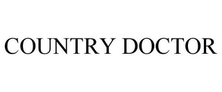 COUNTRY DOCTOR