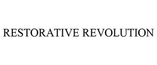 RESTORATIVE REVOLUTION