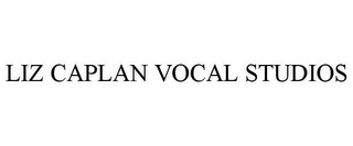 LIZ CAPLAN VOCAL STUDIOS