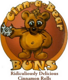 CINN A BEAR BUNS RIDICULIOUSLY DELICIOUS CINNAMON ROLLS