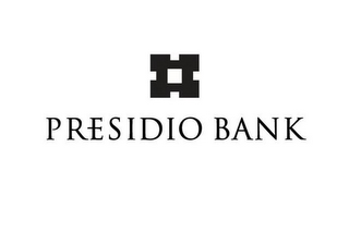 PRESIDIO BANK