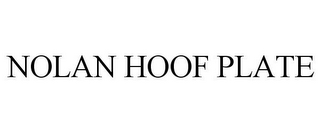 NOLAN HOOF PLATE