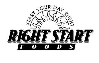 RIGHT START FOODS START YOUR DAY RIGHT