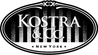 KOSTRA & CO. NEW YORK