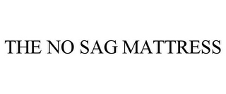 THE NO SAG MATTRESS