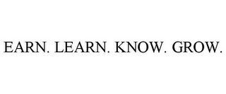 EARN. LEARN. KNOW. GROW.