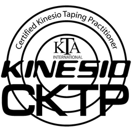 CERTIFIED KINESIO TAPING PRACTITIONER KTA INTERNATIONAL KINESIO CKTP