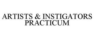 ARTISTS & INSTIGATORS PRACTICUM