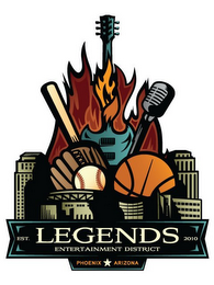 LEGENDS ENTERTAINMENT DISTRICT EST. 2010 PHOENIX ARIZONA