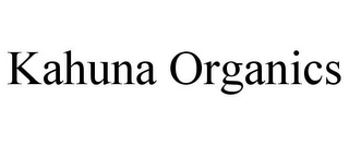 KAHUNA ORGANICS