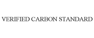 VERIFIED CARBON STANDARD