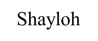 SHAYLOH