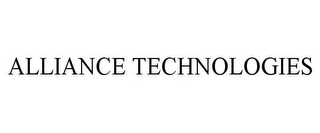 ALLIANCE TECHNOLOGIES