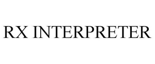 RX INTERPRETER