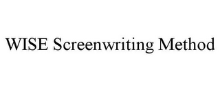 WISE SCREENWRITING METHOD