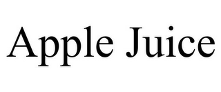 APPLE JUICE