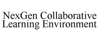 NEXGEN COLLABORATIVE LEARNING ENVIRONMENT