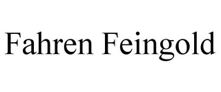 FAHREN FEINGOLD
