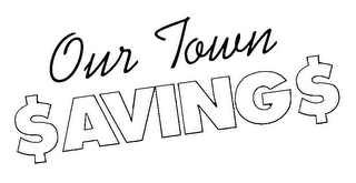 OUR TOWN SAVINGS