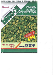 KASUGAI A HAPPY PRESENT FROM THE EARTH KASUGAI ROASTED HOT GREEN PEAS