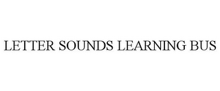 LETTER SOUNDS LEARNING BUS