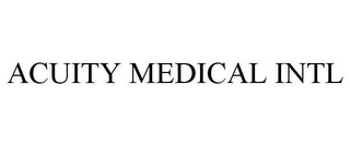 ACUITY MEDICAL INTL