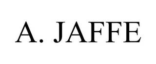 A. JAFFE