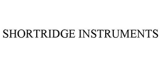 SHORTRIDGE INSTRUMENTS