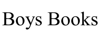 BOYS BOOKS