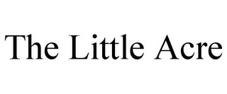 THE LITTLE ACRE