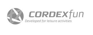 CORDEXFUN DEVELOPED FOR LEISURE ACTIVITIES