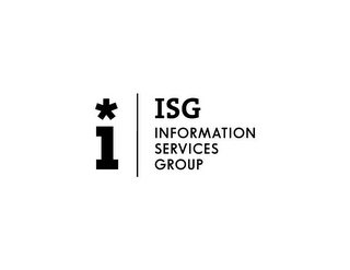 I ISG INFORMATION SERVICES GROUP