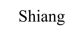 SHIANG