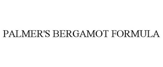 PALMER'S BERGAMOT FORMULA