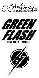 ST. JOHN BREWERS VIRGIN ISLANDS GREEN FLASH ENERGY DRINK