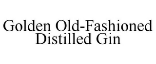 GOLDEN OLD-FASHIONED DISTILLED GIN