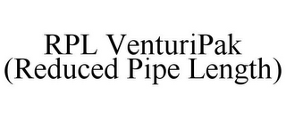 RPL VENTURIPAK (REDUCED PIPE LENGTH)