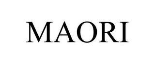 MAORI