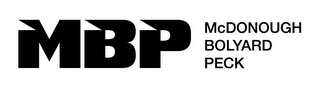 MBP MCDONOUGH BOLYARD PECK