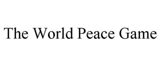 THE WORLD PEACE GAME