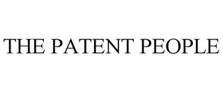 THE PATENT PEOPLE