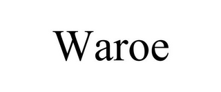 WAROE